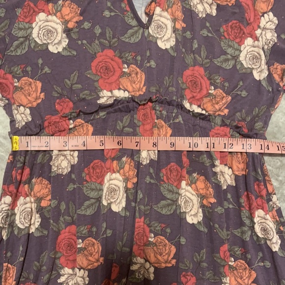 Concepts maternity Floral Dress Camisoles Size Medium 95%Rayon & 5%Spandex - Picture 9 of 12